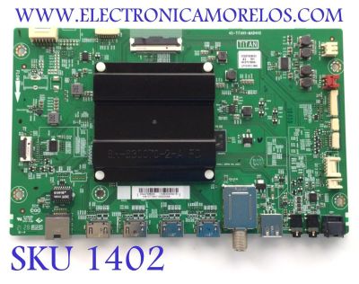 MAIN PARA TV AMAZON FIRE TV 4K / NUMERO DE PARTE M8-0TITAN1-MA200AA / 40-TITAN1-MAB4HG / DGG7509033 / PANEL / DISPLAY ST5461D12.6 VER.2.1 / MODELO "43"FF MODEL..K24NE5